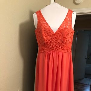bridesmaids dress. worn once. Just dry cleaned.